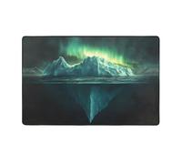 WZYWHJ Tappeti per soggiorno, tappeto runner antiscivolo per asilo nido tappeto da gioco 152,4 x 99,1 cm con immagine di iceberg sotto l'iceberg