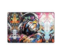 WZYWHJ Tappeti per soggiorno, tappeto runner antiscivolo per asilo nido tappeto da gioco 152,4 x 99,1 cm stampe artistiche graffiti