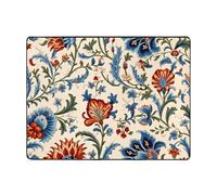 WZYWHJ Tappeti per soggiorno, tappeto runner antiscivolo per asilo nido tappeto da gioco 160 x 122 cm stampe artistiche orientaliste antiche