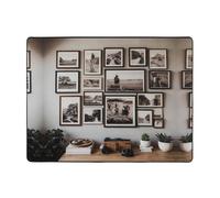 WZYWHJ Tappeti per soggiorno, tappeto runner antiscivolo per asilo nido tappeto da gioco 160 x 122 cm immagini stampate sulla parete