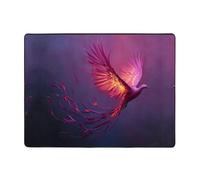 WZYWHJ Tappeti per soggiorno, tappeto runner antiscivolo per asilo nido tappeto da gioco 160 x 122 cm Phoenix al tramonto stampato