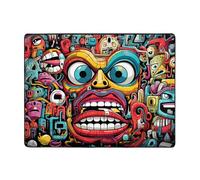 WZYWHJ Tappeti per soggiorno, tappeto runner antiscivolo per asilo nido tappeto da gioco, 160 x 122 cm, stampa a bocca grande