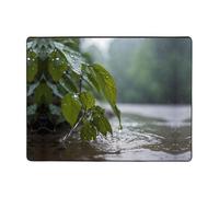 WZYWHJ Tappeti per soggiorno, tappeto runner antiscivolo per asilo nido tappeto da gioco 160 x 122 cm stampa acqua dopo la pioggia