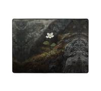 WZYWHJ Tappeti per soggiorno, tappeto runner antiscivolo per asilo nido tappeto da gioco 203,2 x 147,3 cm immagine fiore sconosciuto
