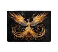 WZYWHJ Tappeti per soggiorno, tappeto runner antiscivolo per asilo nido tappeto da gioco 203,2 x 147,3 cm bella stampa fenice
