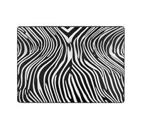 WZYWHJ Tappeti per soggiorno, tappeto runner antiscivolo per asilo nido tappeto da gioco 203,2 x 147,3 cm stampa zebrata stampata
