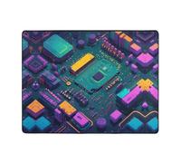 WZYWHJ Tappeti per soggiorno, tappeto runner antiscivolo tappeto per asilo nido tappeto da gioco 160 x 122 cm stampa pitone circuito stampato