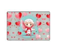 WZYWHJ Tappeto antiscivolo per pavimento Carino amorevole ragazzo Stampe morbido e confortevole buon assorbimento d'acqua sizeName per soggiorno e balcone