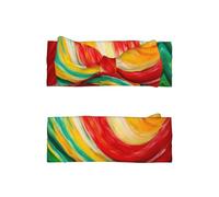 WZYWHJ Tropical Storm Picture - Fasce elastiche per capelli per neonati e ragazze
