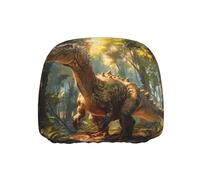 WZYWHJ Tyrannosaurus Rex in The Forest stampato sedile testa federa auto camion General Motors parti copertura protettiva una confezione