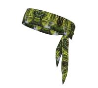 WZYWHJ Willow Trees by The Pond, fascia per capelli sportiva, per uomini e donne, fascia per capelli per corsa, allenamento e calcio