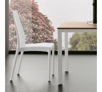 X.ABITAre Sedia Nicole art. S32 con struttura in polopropilene e seduta in polipropilene