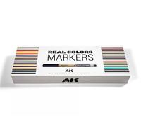 Ak Interactive - Special Box 34 Real Colors Markers