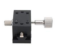 X Asse Linear Stage Accuratezza Alta Accuratezza Piattaforma Sliding Tavolo in lega di alluminio XLWG50 applicabile per l'attrezzatura di misurazione ottica Nera