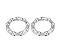 X AUTOHAUX 2 cuscinetti a sfera da 44,5 mm x 9 pezzi, cuscinetti a manovella, cuscinetti per ruota di bicicletta