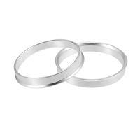 X AUTOHAUX 2 Pezzi OD 68 mm a ID 64,1 mm in Lega di Alluminio per mozzo Auto Anelli centrali Foro Ruota distanziale