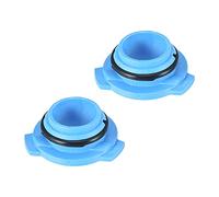 X AUTOHAUX 2pcs 9006 HB4 LED Headlight Adapter Base Bulb Sockets Retainer Holder Universal for Car Blue