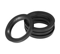 X AUTOHAUX 4 Anelli di centraggio in plastica da 73,1 mm a 54,1 mm per mozzo Auto, distanziatori per Foro Ruota