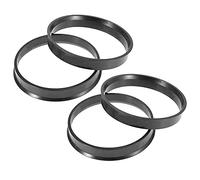 X AUTOHAUX 4pcs Plastica 60.1mm a 64.1mm Auto Centric Anelli Ruota Foro Distanziale