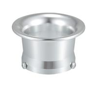 X AUTOHAUX 55mm 2.17" Velocity Stack Motorcycle Carburetor Air Filters Carb Funnel Trumpet Air Cleaner Intake Wind Horn Cup for Honda for Yamaha for Kawasaki Aluminum Alloy Silver Tone