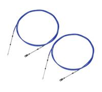 X AUTOHAUX Cavo di controllo dell'acceleratore per barca marina, 2 pezzi, blu per Yamaha