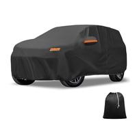 X AUTOHAUX Copertura per auto, impermeabile, protezione da sole, pioggia, neve, grandine, con cerniera laterale sinistra, 210D-PU per Kia Seltos