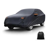 X AUTOHAUX Copertura protettiva per auto per Mazda CX-5, impermeabile, resistente ai raggi UV e protezione per tutte le condizioni atmosferiche, con cerniera per portiera, materiale 210D-PU