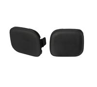 X AUTOHAUX Coppia nera paraurti anteriore gancio traino gancio di traino copertura occhio sostituzione 52128-47010 52127-47020 per Toyota Prius 2010-2012