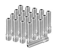 X AUTOHAUX M14 x 1.5 a M12 x 1.5 conversione perno ruota per VW - 20 pz tono argento