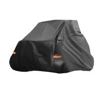 X AUTOHAUX UTV Cover per Polaris RZR Trail Sport/Ultimate impermeabile Side by Side Cover Outdoor Sun Rain Storage Protection 210D-PU Nero 282 x 127 x 173 cm
