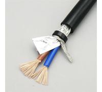 X-baofu Cavo Guaina Filo Schermato 2, 3, 4 Conduttori 1,5 Mm2 con Cavo di Controllo del Segnale A Doppia Schermatura in Rame Puro Privo di Ossigeno Rvvp, 5m, 3-Core 1.5mm2