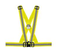 X-Belt, bretelle catarifrangenti Giallo Certificato secondo le direttive Moto