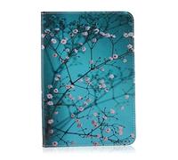 X-Best Caso sveglio abbastanza per Samsung Galaxy Tab 8.0 S2, Cuoio Premium copertura del basamento della cassa del foglio per il 2015 Galaxy Tab S2 (SM-T710 / T715 / T713 / T719) Plum Blossom
