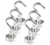 X-BET MAGNET Ganci magnetici, eleganti ganci al neodimio super resistenti per appendere in modo sicuro, ideali per cabine da crociera, cucine, garage ed esterni, (10, 12.2 kg)