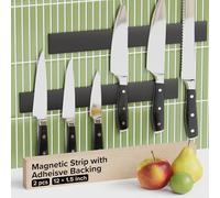 X-bet MAGNET Striscia Magnetica Adesiva per Coltelli da Cucina con Uso Multiuso come Porta Coltelli, Porta Coltelli, Striscia Magnetica Coltelli, Barra Porta Coltelli, Porta Utensili da Cucina