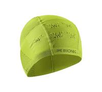 X-BIONIC Advanced Helmet Cap for Winter Sports - Gestione avanzata del sudore, regolazione della temperatura e comfort per migliorare le prestazioni di sci e snowboard - Giallo Hi Vis/Grigio, S/M