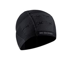 X-BIONIC Advanced Helmet Cap for Winter Sports - Gestione avanzata del sudore, regolazione della temperatura e comfort per migliorare le prestazioni di sci e snowboard - Nero/Grigio, L/XL