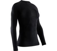 X-Bionic Apani 4.0 Merino Maglia Compressione Base Layer Maglia Manica Lunga Funzionale Lana Merino Termica Donna Nero L