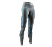 X-Bionic Apani 4.0 Merino Strato Base Pantaloni Funzionali, Donna, Black/Grey/Turquoise, S