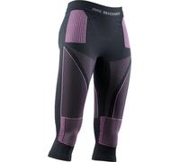 X-Bionic - Collant 3/4 technique - Energy Accumulator 4.0 Pants 3/4 W Charcoal/Magnolia per Donne - Taglia M - Grigio