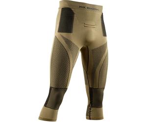 X-Bionic - Collant 3/4 tecnici - Radiactor 4.0 Pants 3/4 Men Gold/Black per Uomo - Taglia S - Oro