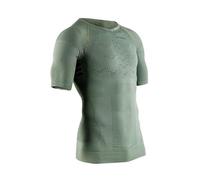 X-Bionic Combat Energizer 4.0, Camicia Maniche Corte Unisex - Adulto, Olive Green/Anthracite, XS