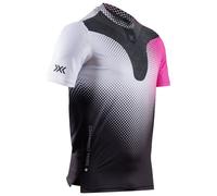 X bionic corefusion run maglia a maniche corte nero bianco rosa uomo
