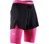X-BIONIC Effektor 2in1 Shorts W - Donna - Rosa / Nero - Taglia S- modello 2025