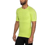 X-Bionic Effektor 4.0 Run Shirt Short Sleeve Men, Uomo, Green/Arctic White, XL