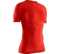 X-BIONIC Effektor 4.0 Run Shirt Short Sleeve Women Shirt, Donna, Sunset Orange/Namid Red, S