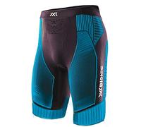 X-BIONIC Effektor 4.0 Run Shorts Men, Short Uomo, Black/Teal Blue, M