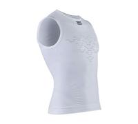 X-Bionic Energizer 4.0 Light Singlet Men, T Shirt Uomo, Arctic White/Dolomite Grey, XXL