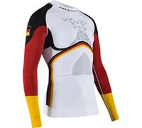 X-Bionic Energy Accumulator 4.0 Patriot Maglietta a Maniche Lunghe, T024 Germany, L Uomo