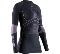 X-BIONIC Maglia ENERGY ACCUM 4.0 RNECK LS W Intimo Tecnico Donna - M - CHARCOAL-MAGNOLIA